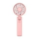 thumbnail image 1 of Ventilador plegable de mano Ventilador de escritorio USB Recargable Ligero Refrigeración personal Rosa, 1 of 9