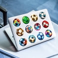 thumbnail image 5 of 50pcs Soccer Theme Graffiti Stickers for Suitcase and Skateboard, Football Decals for Luggage, Sports Lover Gifts, Cute Soccer Ball Stickers for Kids, 5 of 6