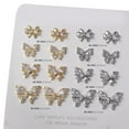 thumbnail image 3 of Butterfly Nails Art Rhinestones Sparkling Nail Diamond Metal Nail Studs Nail Jewels for Nail Decorations Nail Jewelry, 3 of 20