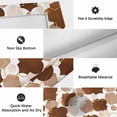 thumbnail image 5 of Brown Geometric Moroccan Outdoor Rug 5x7 Ft, Non Slip Washable Area Rug, Abstract Art Coffee Ombre Modern Patio Rugs Carpet Runner, Large Floor Mat for Indoor/Outdoor Deck Porch Camping, 5 of 8