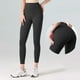thumbnail image 2 of Gibobby Leggings de yoga para mujer Pantalones de yoga de cintura alta para ejercicio de levantamiento de cadera para mujer(Negro,M), 2 of 5
