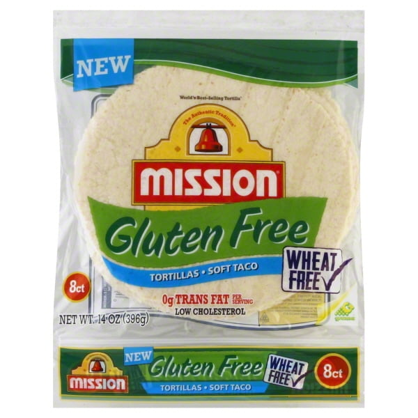 Mission Gluten Free Soft Taco Tortillas 6 Count Walmart Com Walmart Com
