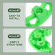 thumbnail image 3 of EXHUMKY Tapas Centrales Para Atv En Plástico Verde Accesorio Duradero Para Apariencia Del Vehículo, 3 of 7