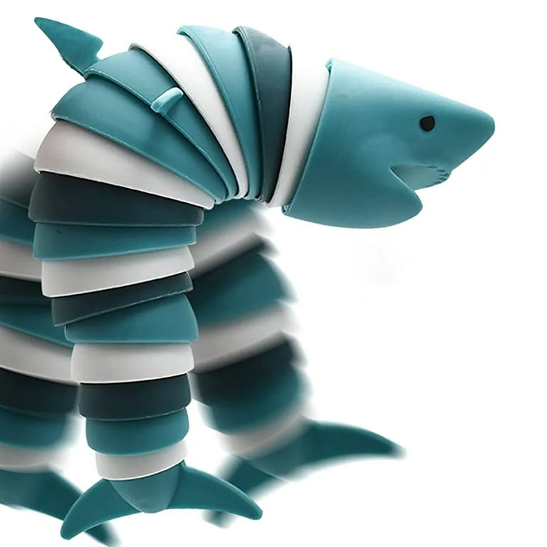 Gwen Studios Fidget Shaker Slug Toy for Kids, 7.6