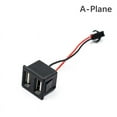 thumbnail image 7 of Double-Layer USB Female Base Type-C Charging Power Socket with Cable Connector, 7 of 7