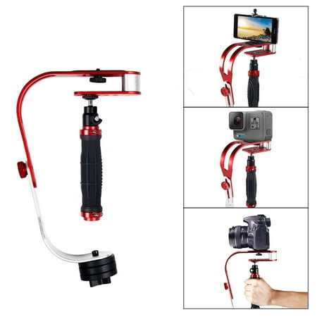Handheld Video Stabilizer,YMIKO Pro Video Camera Handheld Stabilizer Steady cam for Gopro, DV, SLR, Canon, Nikon, iPhone,Digital Camera Camcorde or Any DSLR Camera up to 2.1 (Best Camera Stabilizer For Gopro)