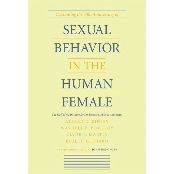 Sexual Behavior in the Human Female, (Hardcover)