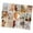 B, variant on 30Pcs/Set Antique Paper Sheets Scrapbooking Decorative Paper Journaling Crafting Supplies For Notebooks Photo Album