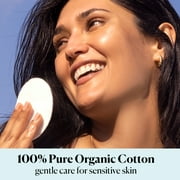 البيضاوي القطني العضوي من Sky Organics للبشرة الحساسة للجمال والعناية الشخصية ، 60 Count