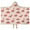 Red Dinosaur Silhouette, variant on Skeleton Dinosaurs Labels Hooded Bath Towel，50"x30" for Ages 3 To 12 Kids, Quick Dry Lightweight Soft Microfiber Hood Beach Towel Cover Up for Kids