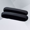 thumbnail image 2 of 1 Pair Office Computer Chair Armrest Protect Cover Chair Arm Rest Pads - Size S (Black), 2 of 9