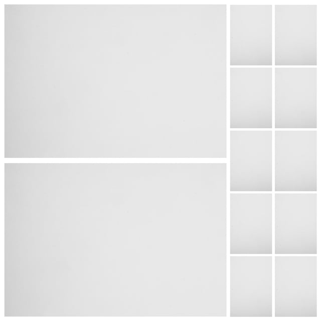 OUNONA Plated Silver Glitter Cardstock Paper for Crafting and Card Making Smooth Color Paper