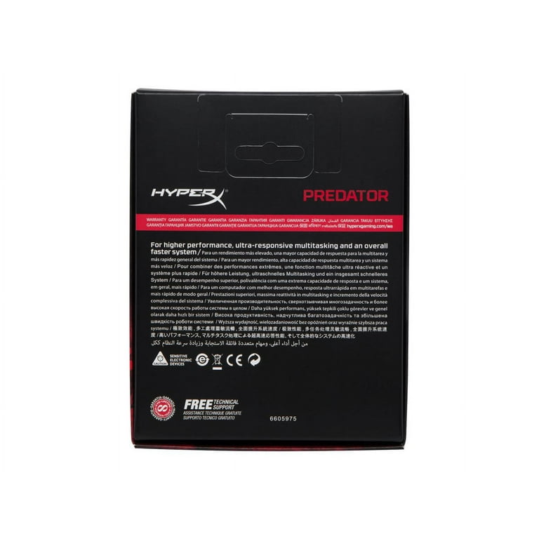 Kingston HyperX Predator - DDR4 - 16 GB: 2 x 8 GB - DIMM 288-pin