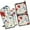 Pioneer Flower, variant on Blue Pioneer Flower Kitchen Oven Mitt and Pot Holder Sets 2 Pcs for Baking, Cooking and Grilling, Heat Resistant Up To 392 °F