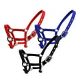 thumbnail image 4 of Billuyoard Collar de cabeza de brida de Pony con cuello Halter acolchado, equipo de protección de gran resistencia, suministros para caballos, Ropa para mascotas Azul SG, 4 of 6