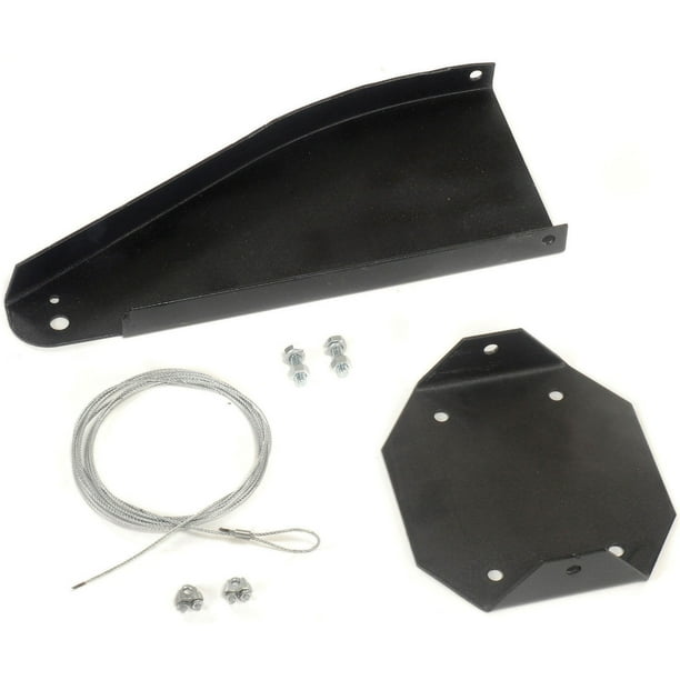 Airmaster Industrial Wall Mount Bracket, for use with Oscillating and Stationary fans, Black