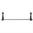 thumbnail image 2 of Acorn AB8BP Forged Iron Spear Design Towel Bar - Black, 2 of 2