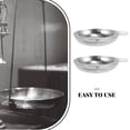 thumbnail image 3 of SHOWERORO 3pcs Weighing Scale For Powder Stainless Steel Pan For Jewelry And Nail Artists, 3 of 8