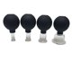 thumbnail image 2 of Qarigey Herramienta de ventosas de 4 piezas, accesorios de tratamiento para el hogar, cuidado Personal, tazas de terapia corporal segura para hombres y Tratamientos faciales Negro Qarigey CE013668-04, 2 of 6