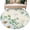 Green, variant on Round Area Rugs Collection 8 Ft, Spring Floral Daisy Non-Slip Residential Carpet, Eucalyptus Leaves Watercolor Botanical Indoor Crawling Mats Runner Rugs for Living Room/Dining Room/Bedroom