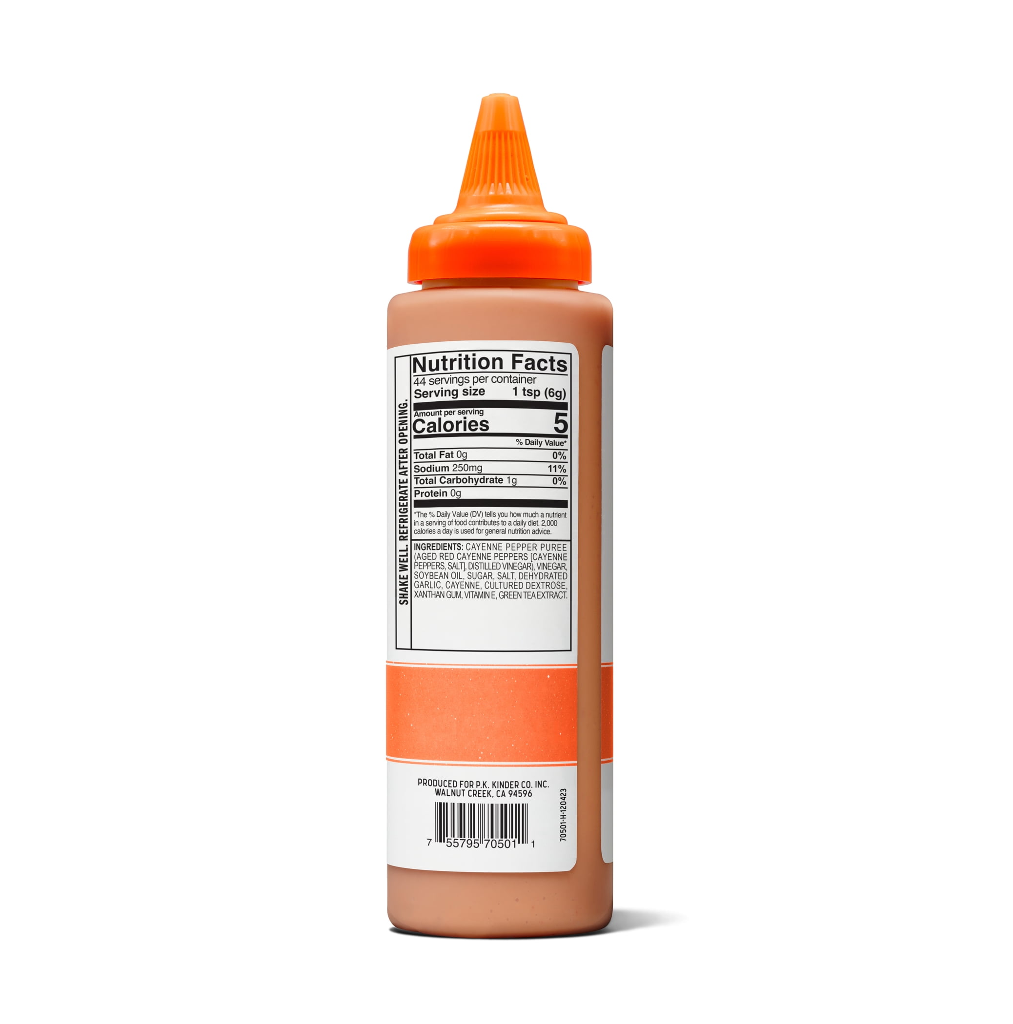 Kinder's Creamy Louisiana Hot Sauce 9.4oz