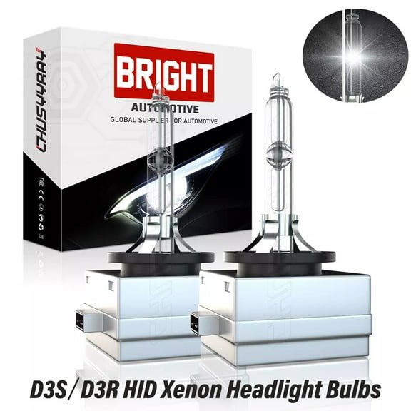 For Mercedes-Benz GLA250 2014-2018 D3S HID Xenon Headlight Bulbs High Low Beam 6000K White 2 Pack