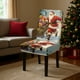 thumbnail image 5 of Oioii Christmas Snowman Christmas Dining Chair Covers Removable Washable Stretch Slipcovers for Xmas Restaurant Farmhouse Kitchen Hotel Decor Supplies, 5 of 6