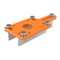 thumbnail image 1 of S SERENABLE Wood Trimmer Router Base Adjustable Home Furniture Router Table Insert Plate With limit, 1 of 7