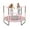 60" Pink, variant on KFFKFF 60" Children's Trampoline, 5FT Trampoline for Indoor and Outdoor Use, Compact Trampoline for Toddlers with Protective Netting and Basketball Hoop