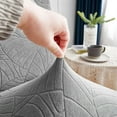 thumbnail image 4 of Chair Cover For Dining Room Stretch Jacquard Dining Chair Cover Slipcover Elastic Spandex Kitchen Chair Cover, 4 of 7