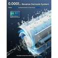 thumbnail image 6 of KOVIET Reverse Osmosis Countertop Water Filter 8-Stage Nano Filtration System, Home Purifier, 4:1 Pure to Drain Ratio, White, 6 of 7