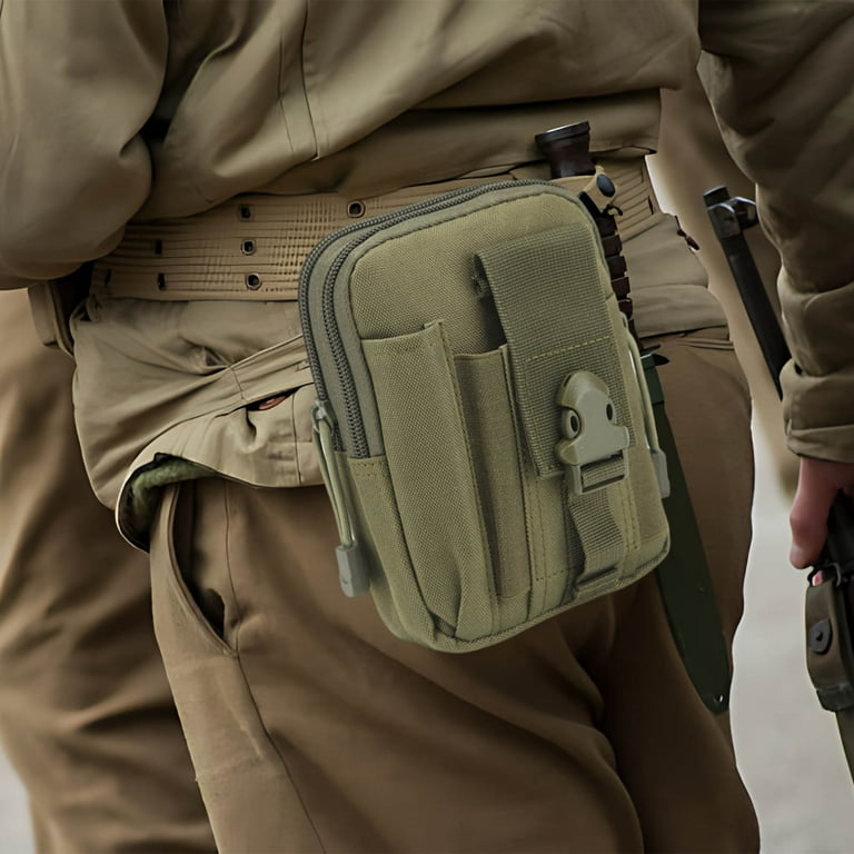 Military Waist Pouch MOLLE-Compatible Belt Bag for Outdoor