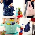 thumbnail image 3 of 6 Pcs Reusable Shopping Bag Foldable Travel Shopping Tote Grocery Bags Washable, 3 of 9