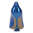 thumbnail image 2 of INC Womens Blue Comfort Savitri Pointed Toe Flare Slip On Dress Pumps Shoes 8.5 M, 2 of 3