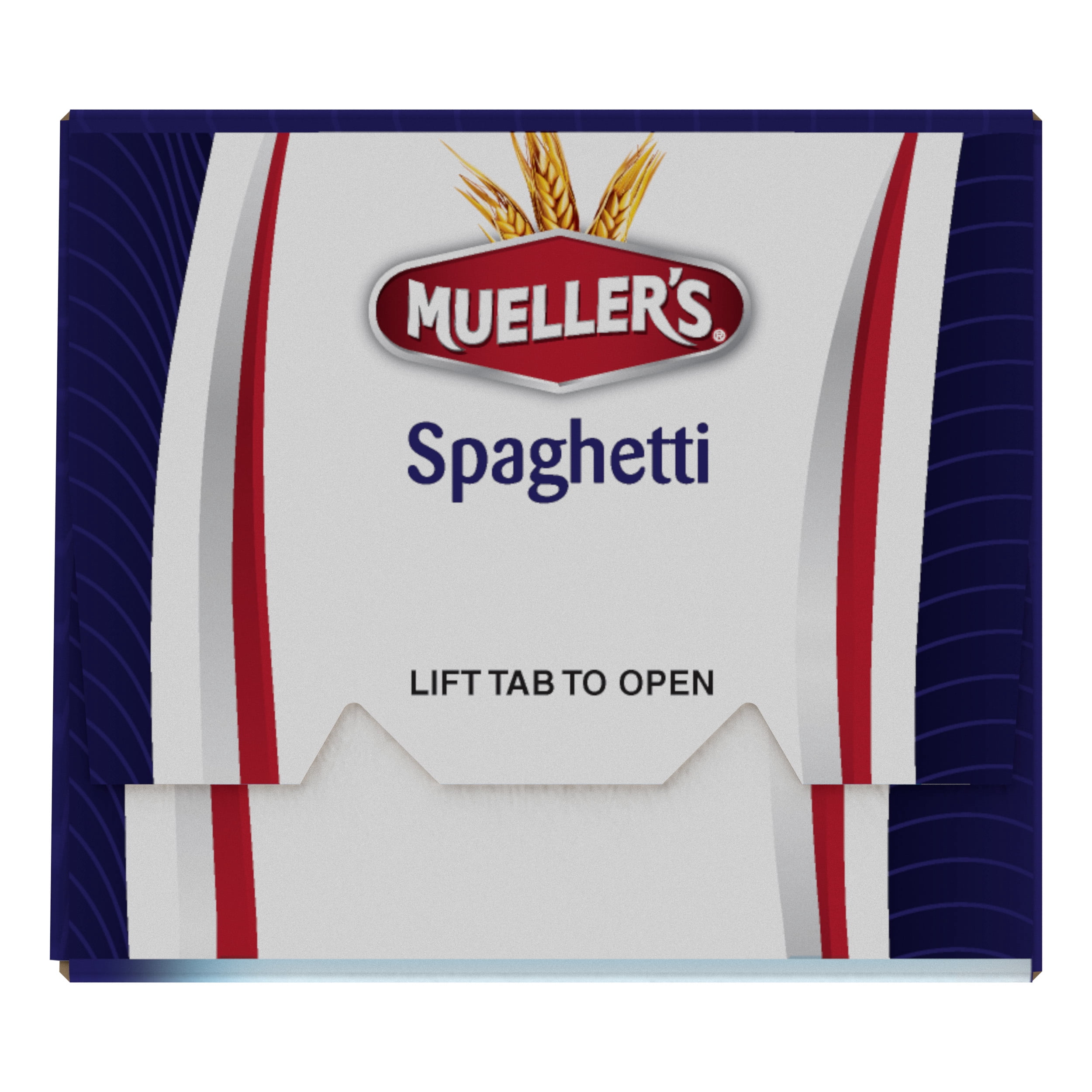 (3 pack) Mueller's Sodium-Free, Cholesterol-Free Spaghetti Pasta, 32 oz (Shelf-Stable)