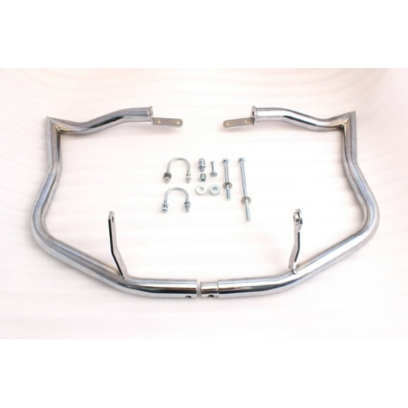 Detachabl Engine Case Guard Highway Crash Bar Fits Honda VTX1800C 2002-08 Chrome