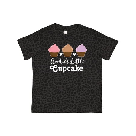 

Inktastic Auntie Little Cupcake Niece Gift Gift Toddler Toddler Girl T-Shirt