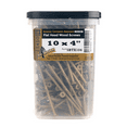 thumbnail image 2 of Big Timber 5015640 No.10 x 4 in. Star Wood Screws, Bronze - 5 lbs - Pack of 240, 2 of 2