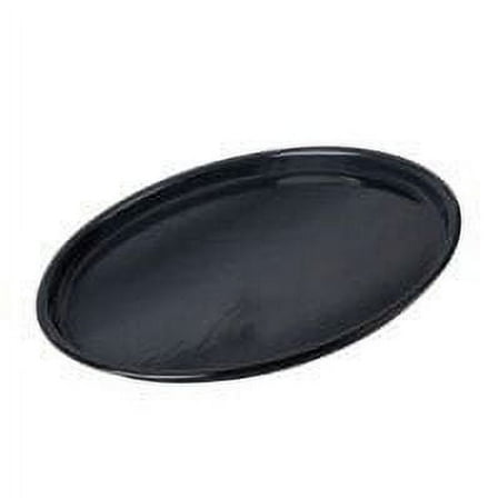 Cinsa 13in Enamel Pizza Tray, Gray