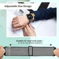 thumbnail image 7 of KBYKO 3 Pack Elastic Nylon Watch Bands Compatible with Versa 4/Versa 3/Sense 2/Sense, Soft Loop Adjustable Sport Replacement Wristbands for Women Men, 7 of 7