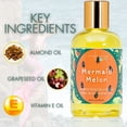 thumbnail image 4 of Mermaid Melon Kids Natural Body Oil - 4 oz by LatherGreen, 4 of 11