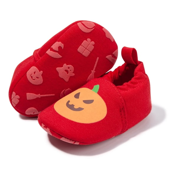LIUYUNNN Glow In The Dark Baby Sneakers For Learning Cartoon Soft Bottom Shoes Ideal For Halloween Activities Baby Boy Shoes, Size 12-18 Months