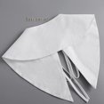 thumbnail image 7 of CAILDANL Fake Collar Detachable Blouse False Collar Half Shirts Collar Little Shawl Top Elegant for Women Girls, 7 of 7