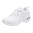 thumbnail image 4 of Orthopedic Running Shoes for Women Comfortable Knitted Air Cushion Arch Support Walking Work Fashion Sneakers, 4 of 5