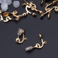 thumbnail image 3 of ESTONE 10Pc Clip-on Earring Converter Non-pierced Ear Hoop With Comfort Earring Cushion, 3 of 8
