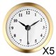 thumbnail image 1 of Inserto de reloj de escritorio,Inserto de reloj de escritorio 2.4 Reloj de movimiento de escritorio,Reloj de pared decorativo para cocina,Sala de estar,dormitorio,oficina,relojes con números, 1 of 10