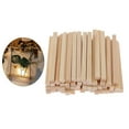 thumbnail image 5 of Set of 100 Unfinished Wooden Sticks Poles Craft Making Cake Pins, 5 of 8