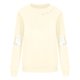 thumbnail image 4 of Ailaofu Women's Ghost Skull Crop Sweatshirt Fall Halloween Long Sleeve Pullover Spooky Season Sweatshirt, 4 of 4
