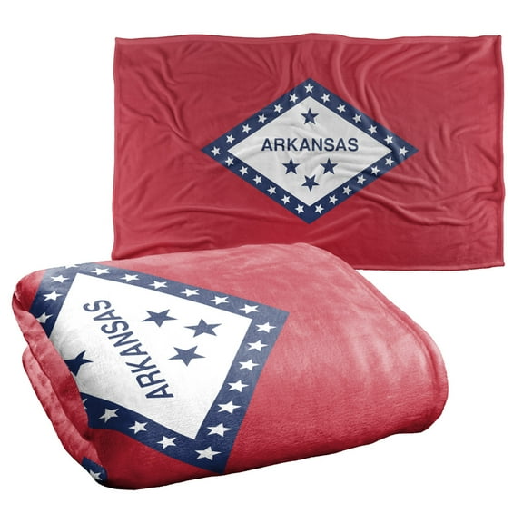 Arkansas Flag Silky Touch Super Soft Throw Blanket 36" x 58"