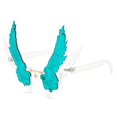 thumbnail image 3 of de ángel, de sol sin águila , irregulares Verde Colcomx Gafas de sol sin montura, 3 of 8